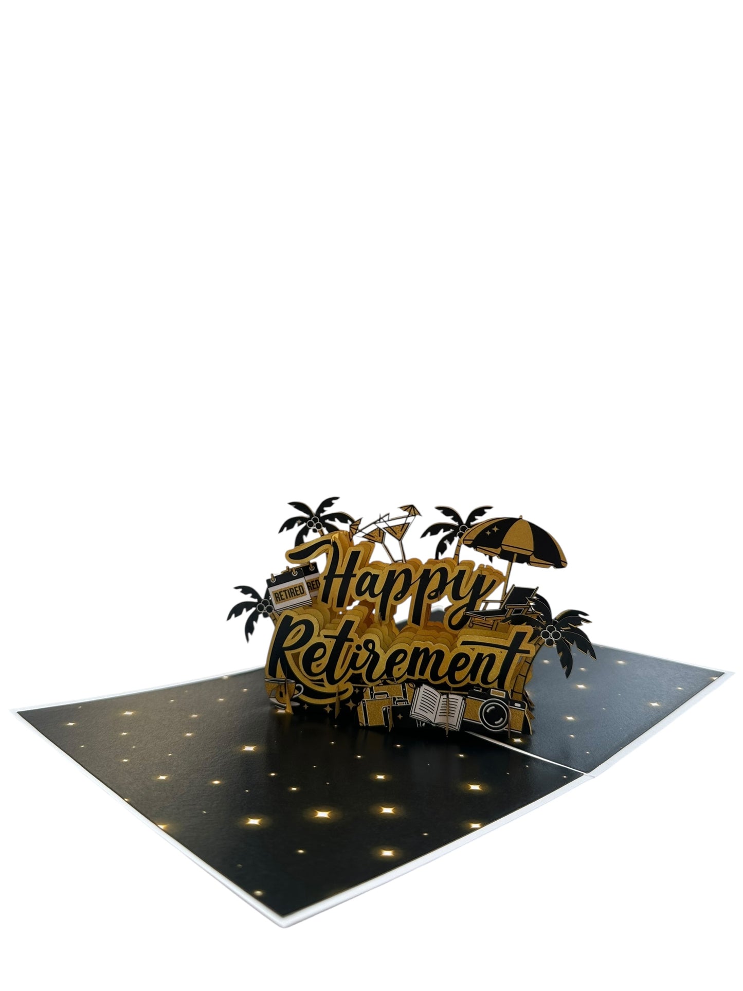 Happy Retirement Pop Up Card