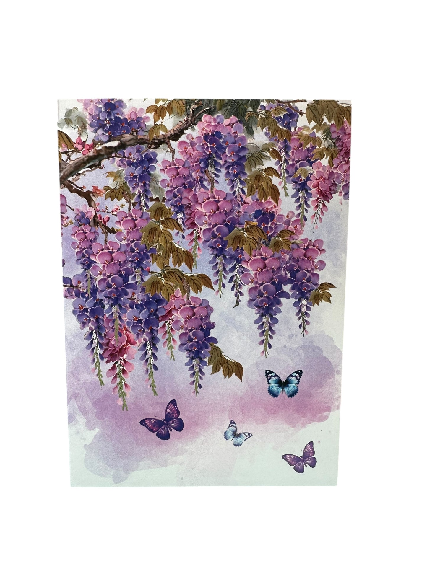 Purple Tree  Pop Up Card