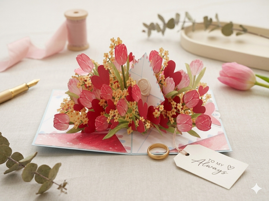 Tulip Pop-Up Card