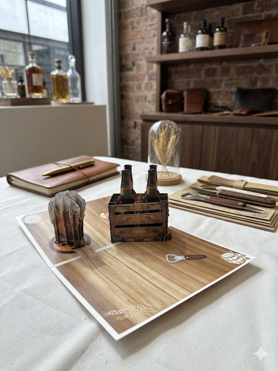 Beer Pop-Up Card