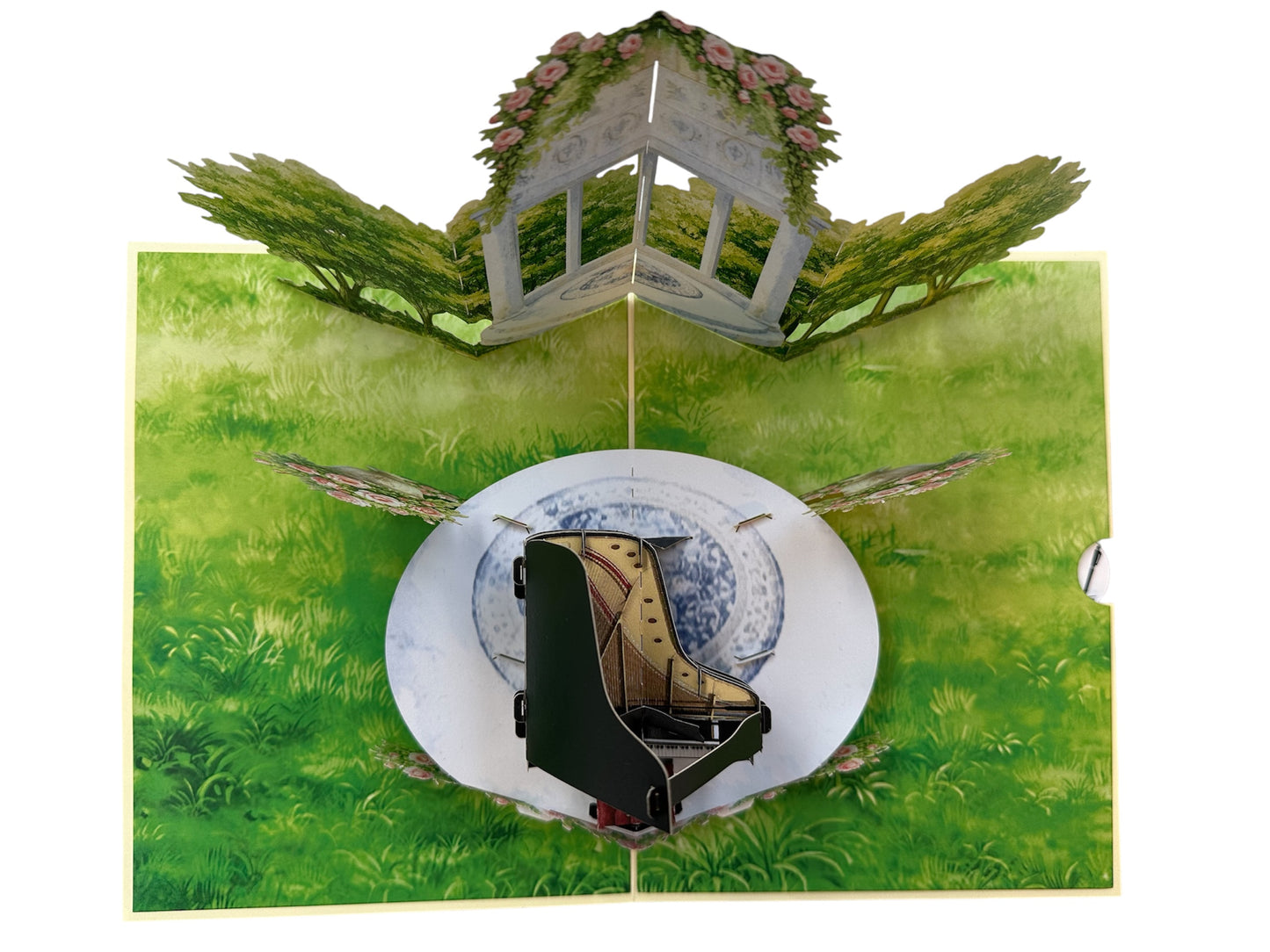 Piano pop up card