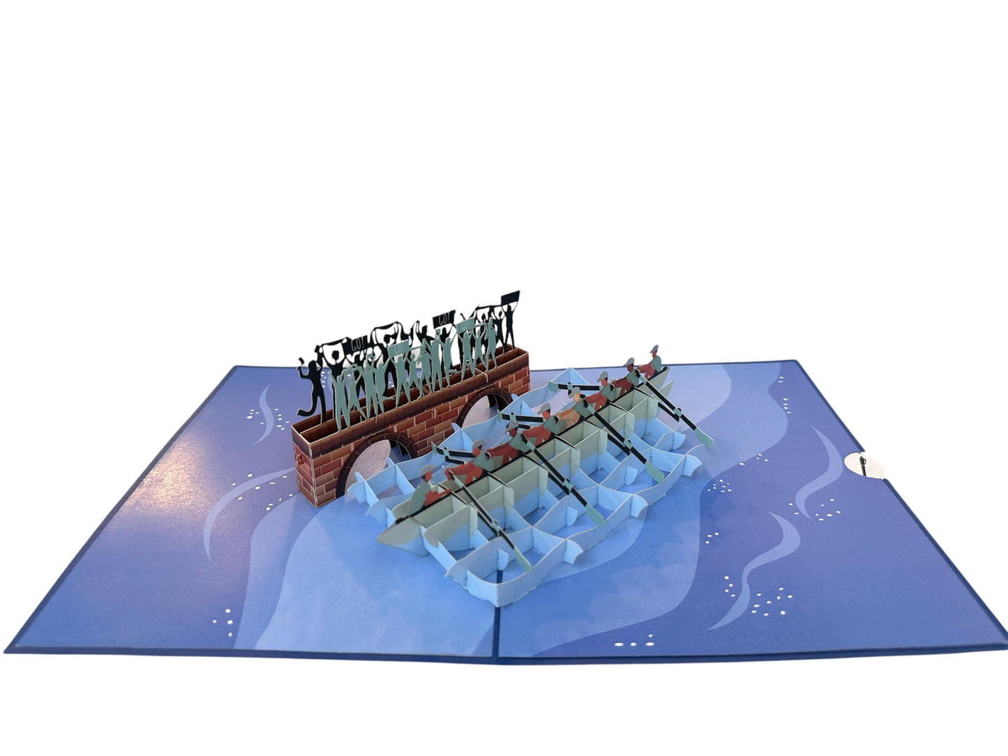 Rowing  Pop-Up Card