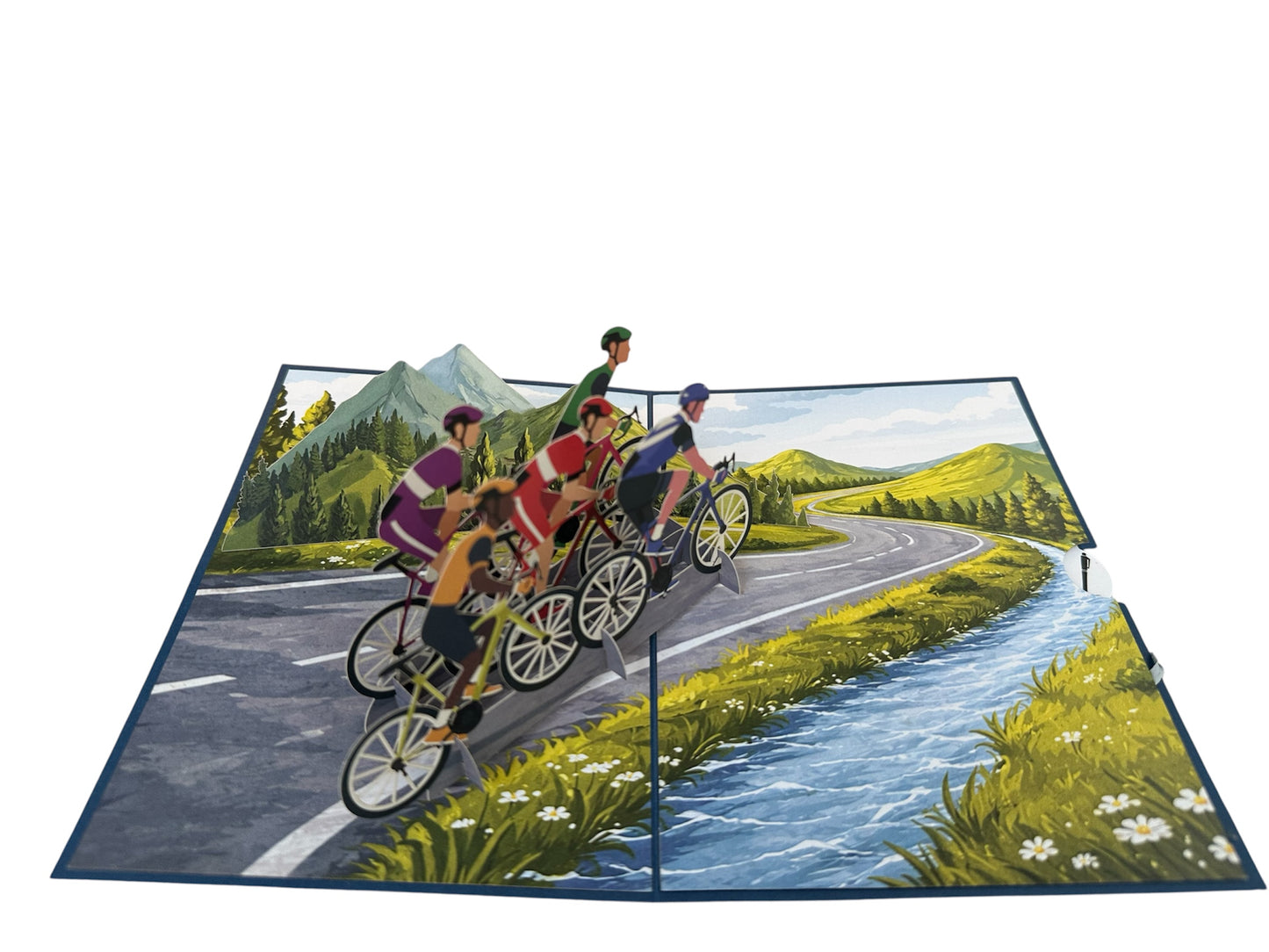 Cycling  Pop-Up Card