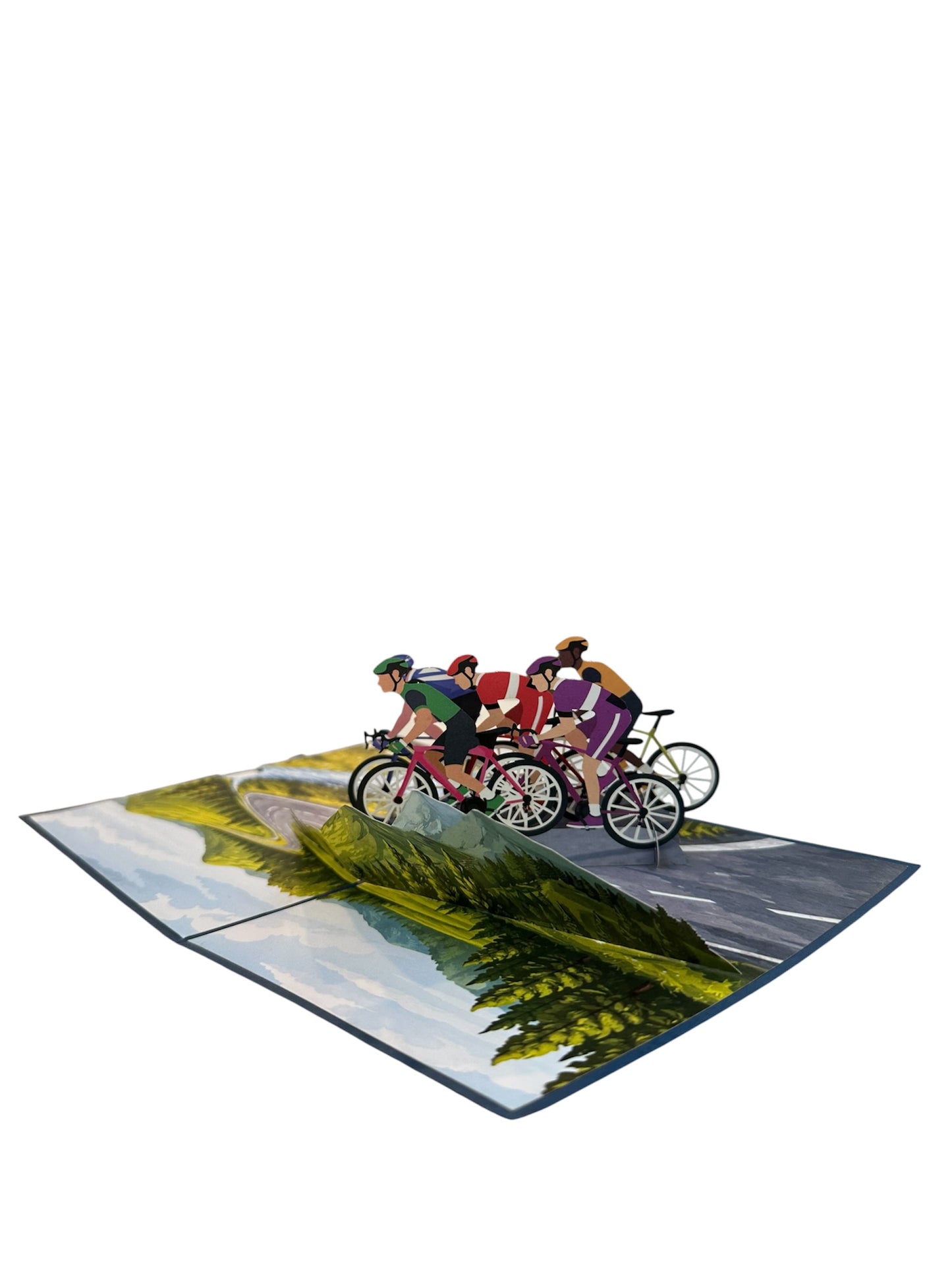 Cycling  Pop-Up Card