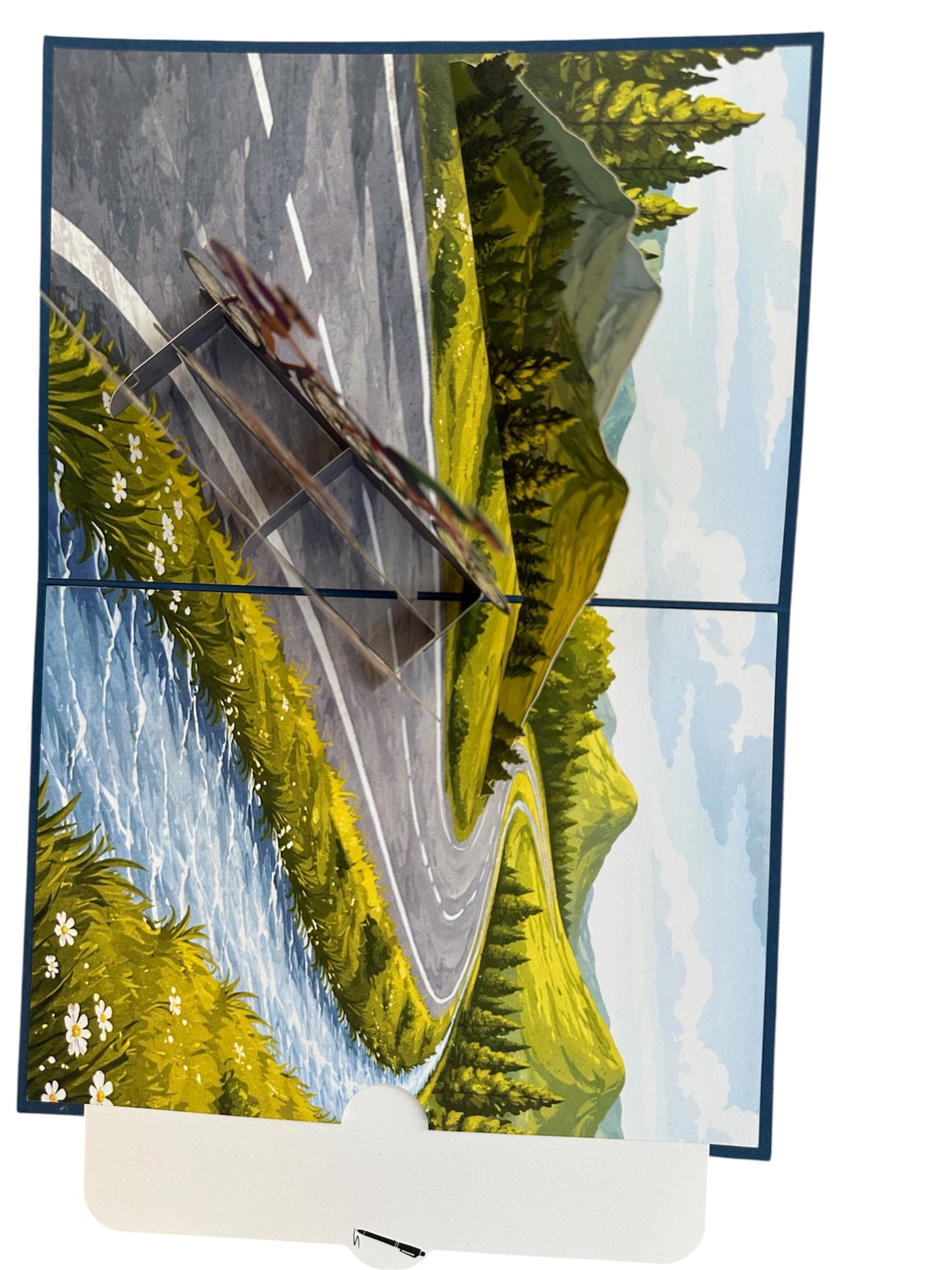 Cycling  Pop-Up Card