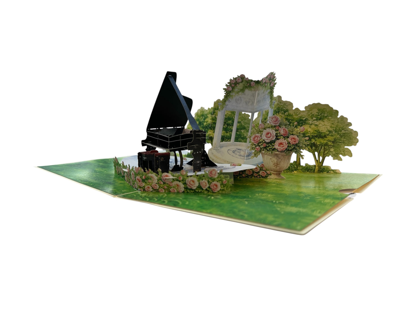 Piano pop up card