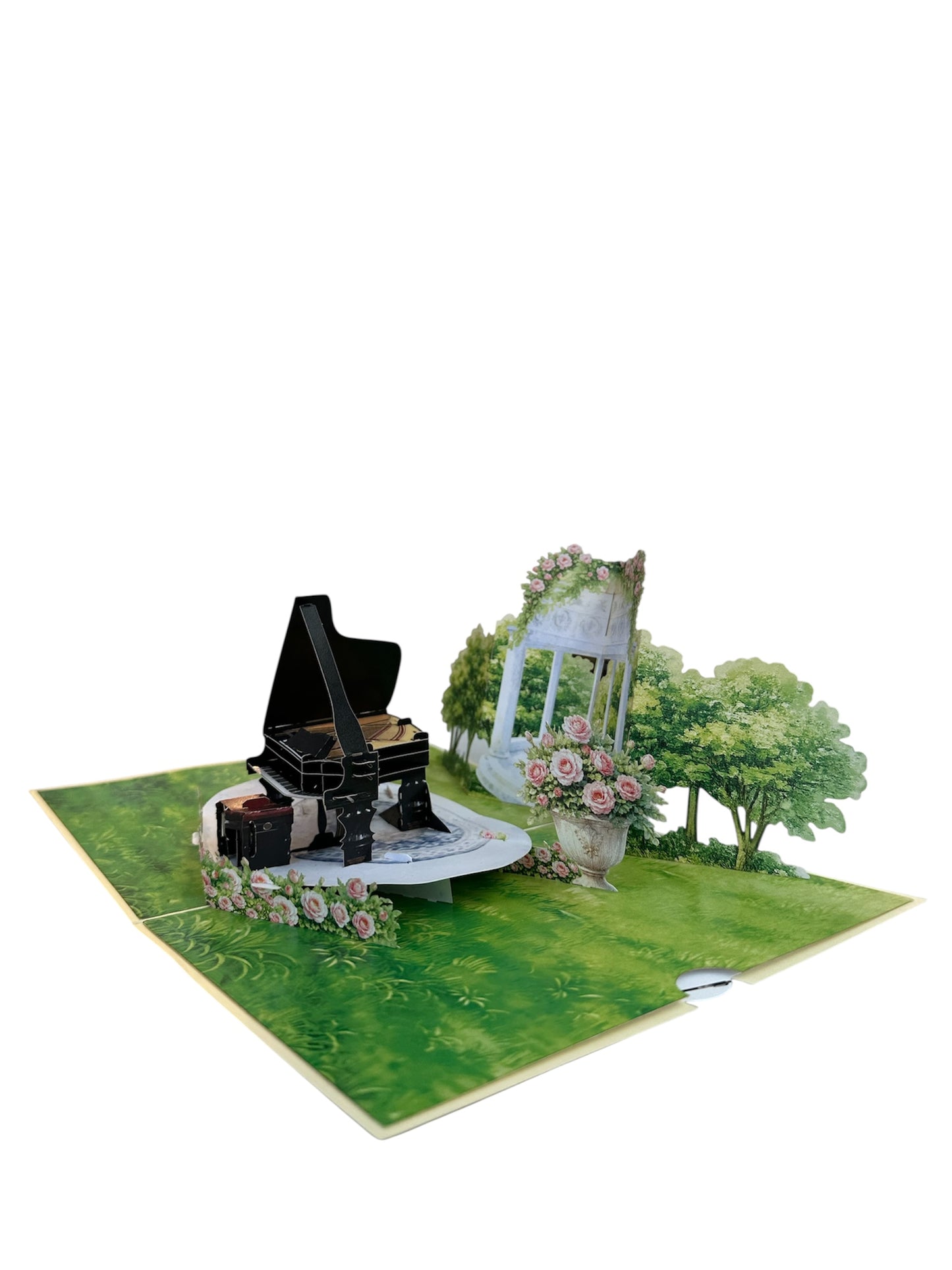 Piano pop up card