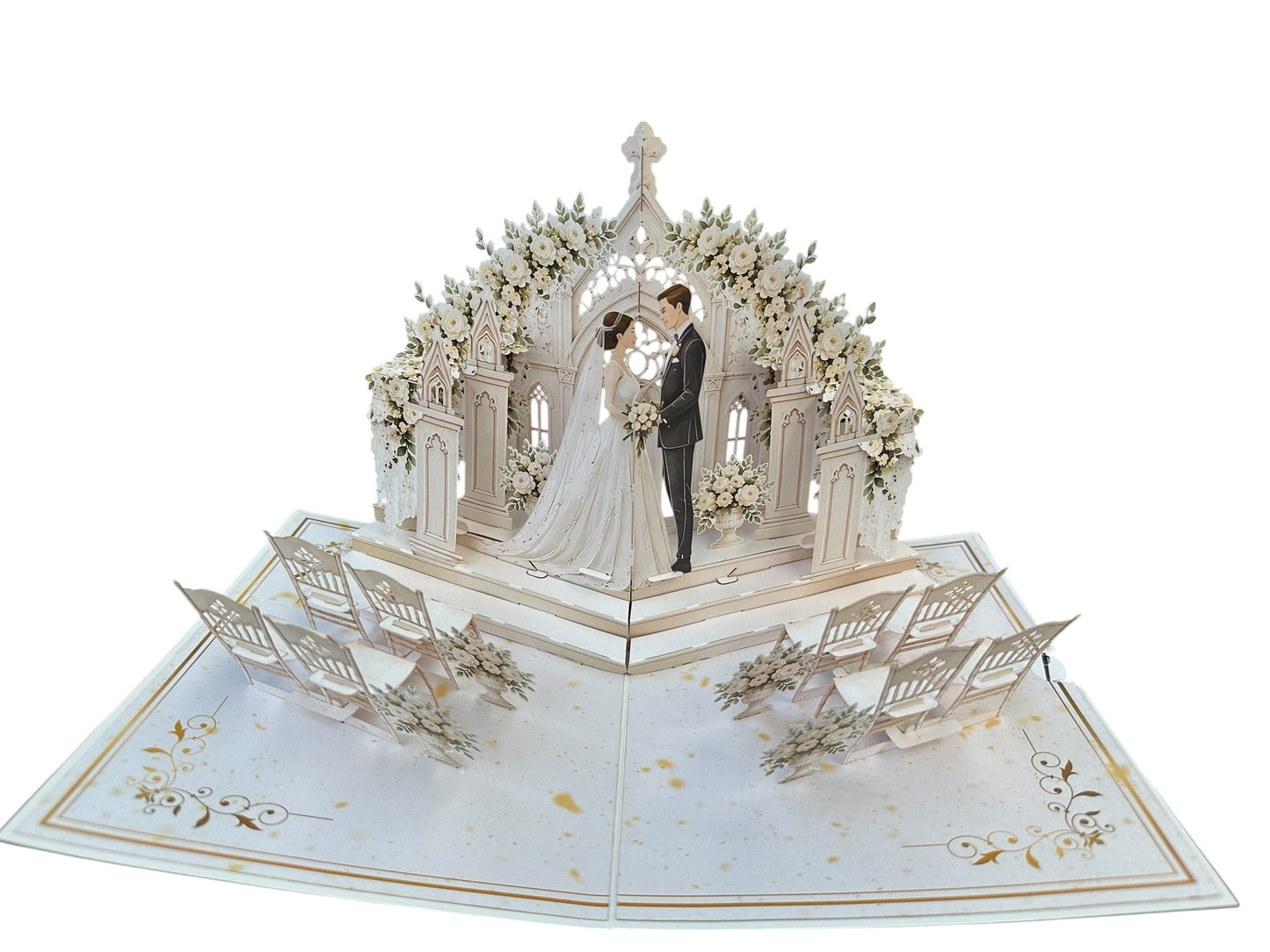 Happy Wedding  pop up card