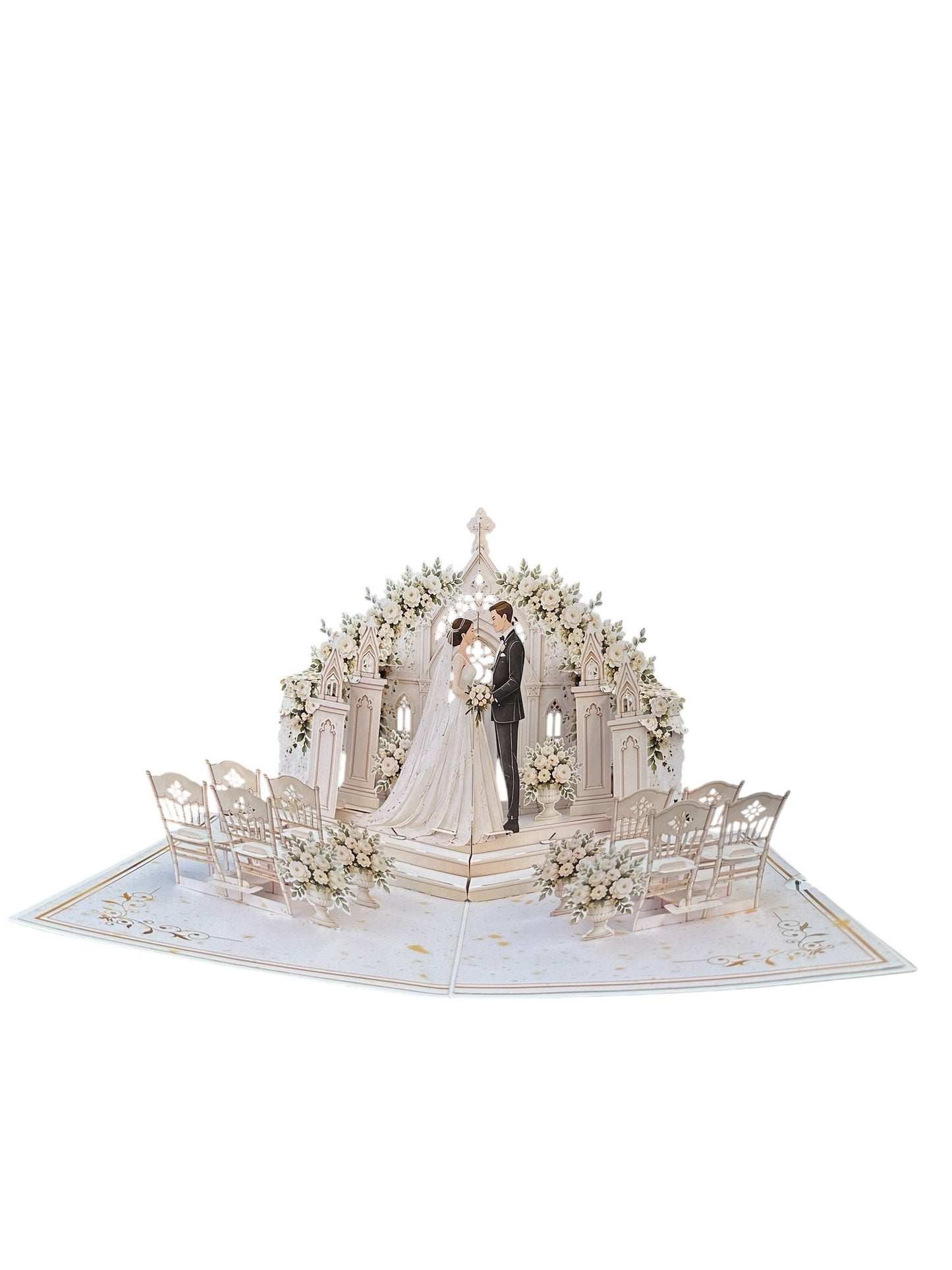 Happy Wedding  pop up card