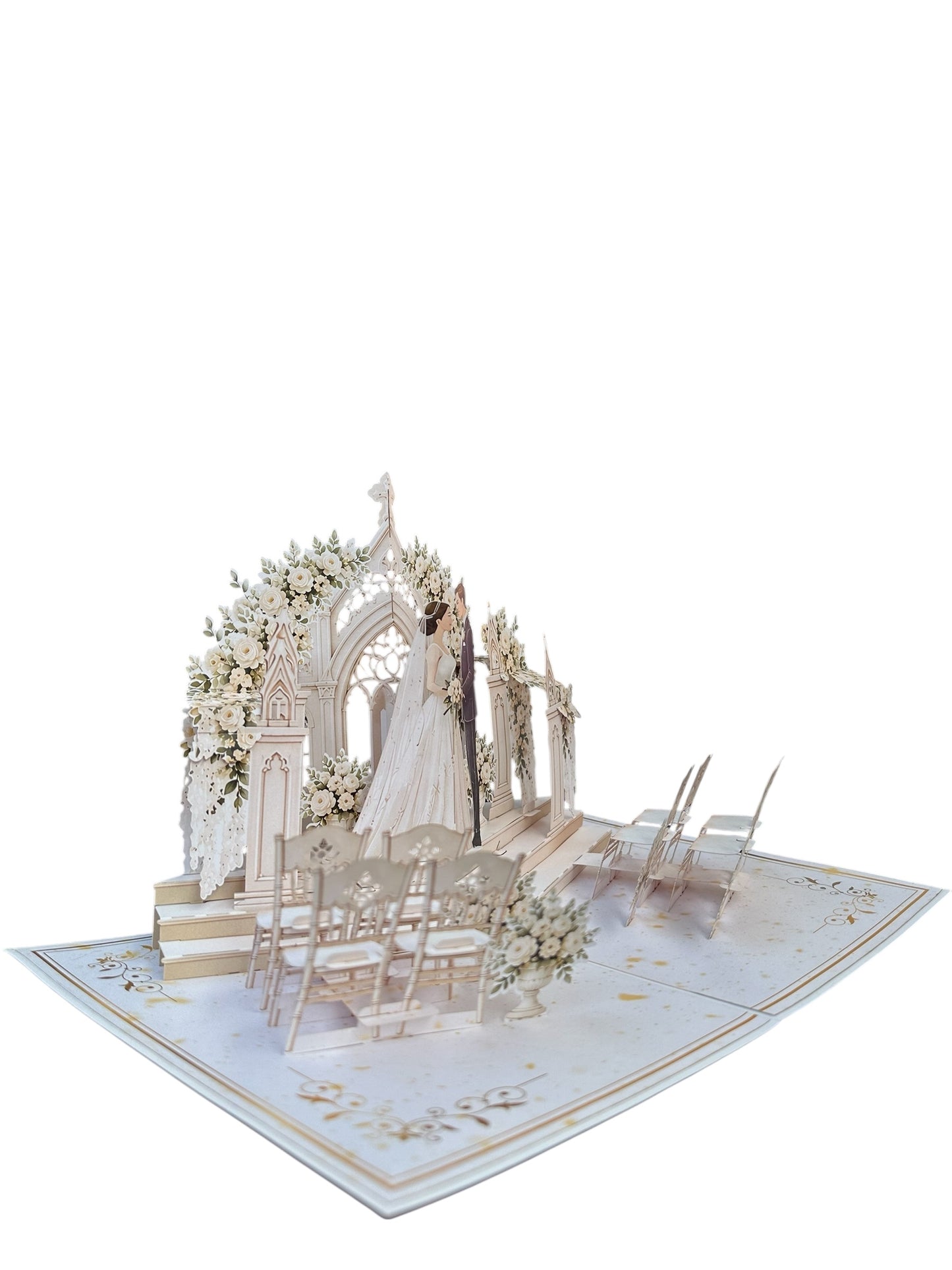 Happy Wedding  pop up card