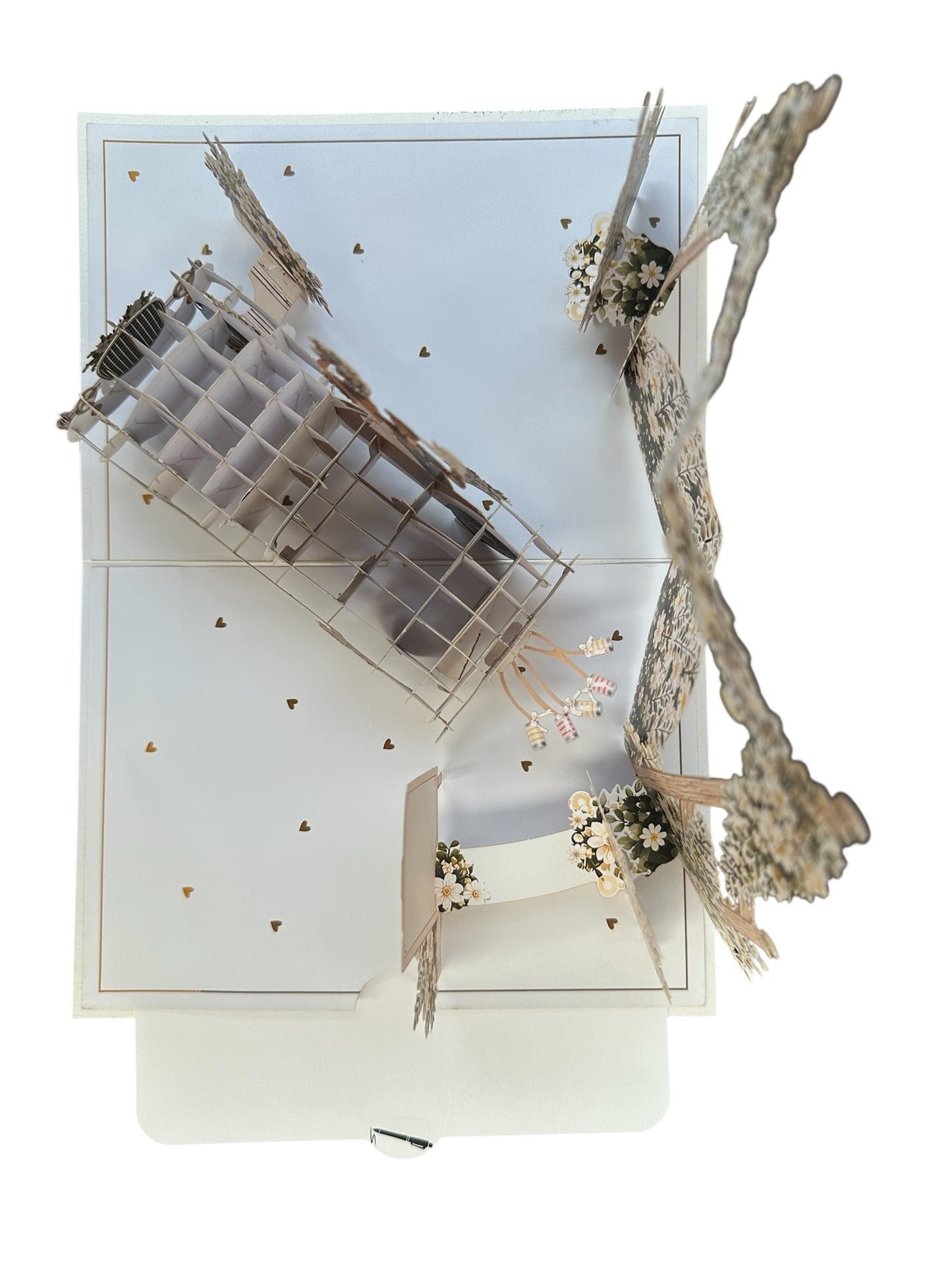 Wedding Car pop up card