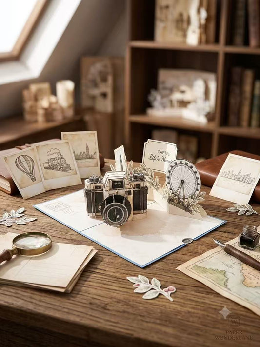Camera  Pop Up Card