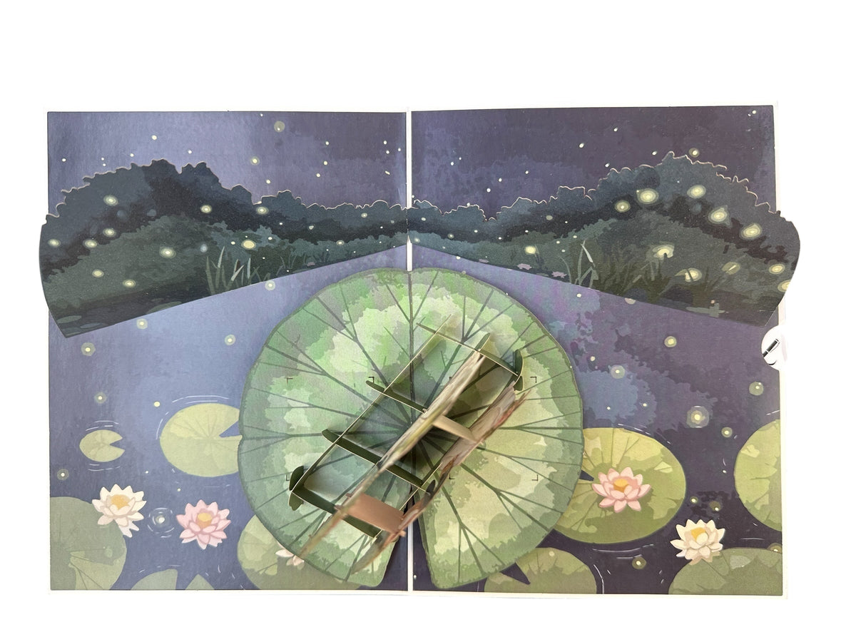 Wedding Frog  Pop Up Card