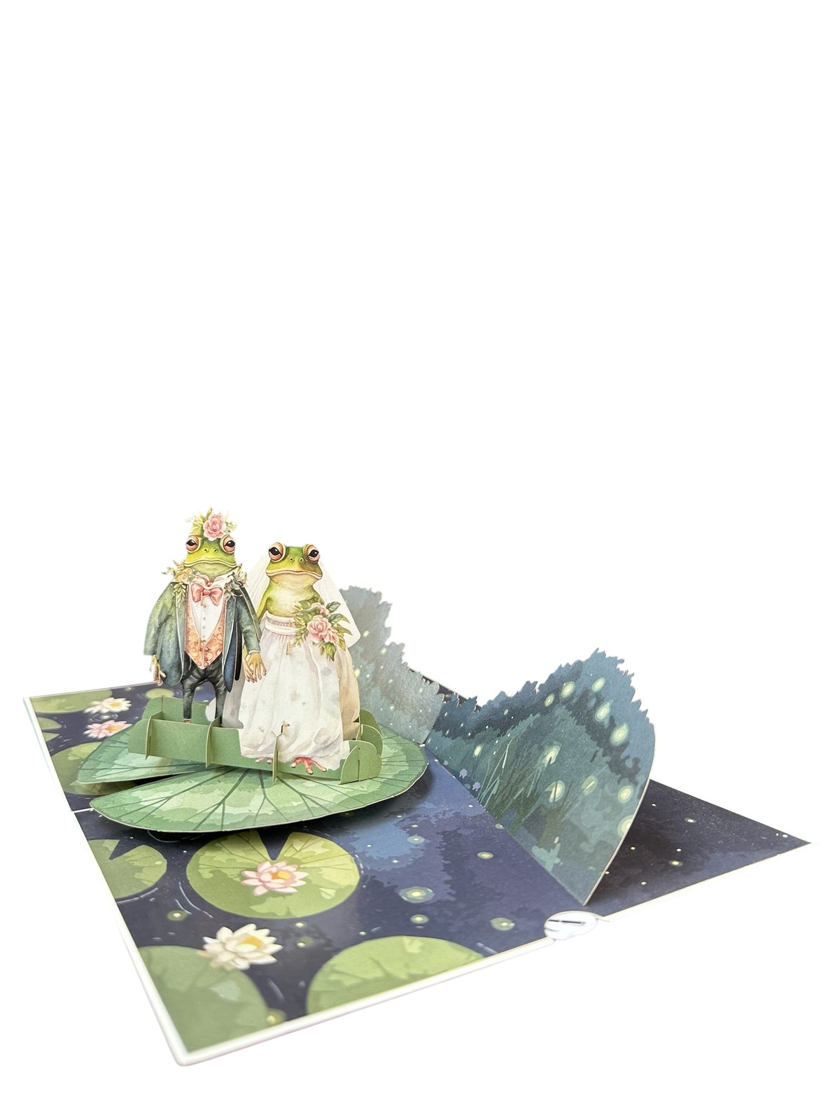 Wedding Frog  Pop Up Card
