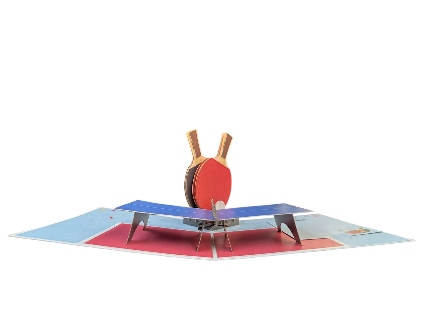 Table Tennis  Pop Up Card