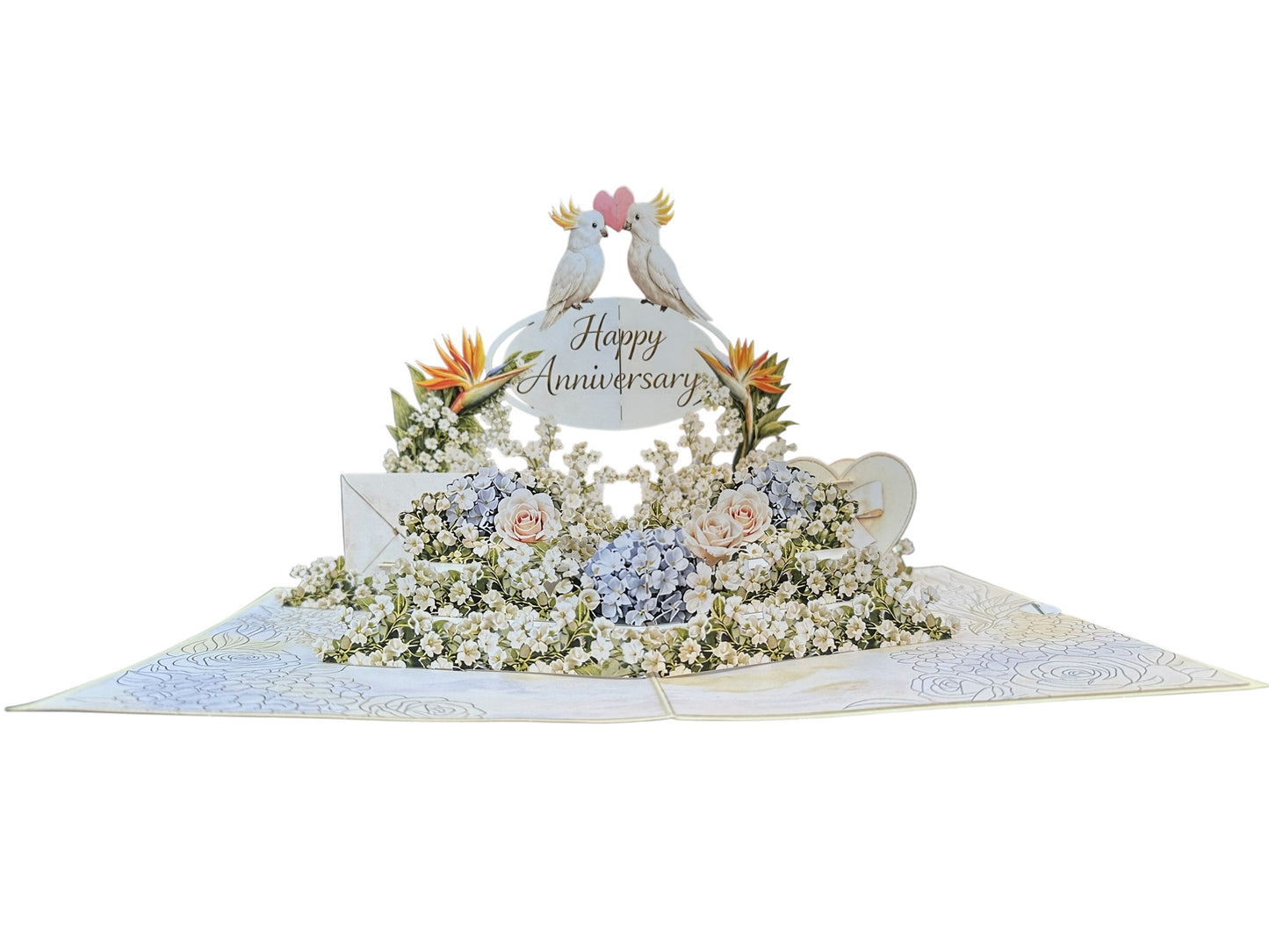 Wedding Anniversary with numbers  Pop Up Card