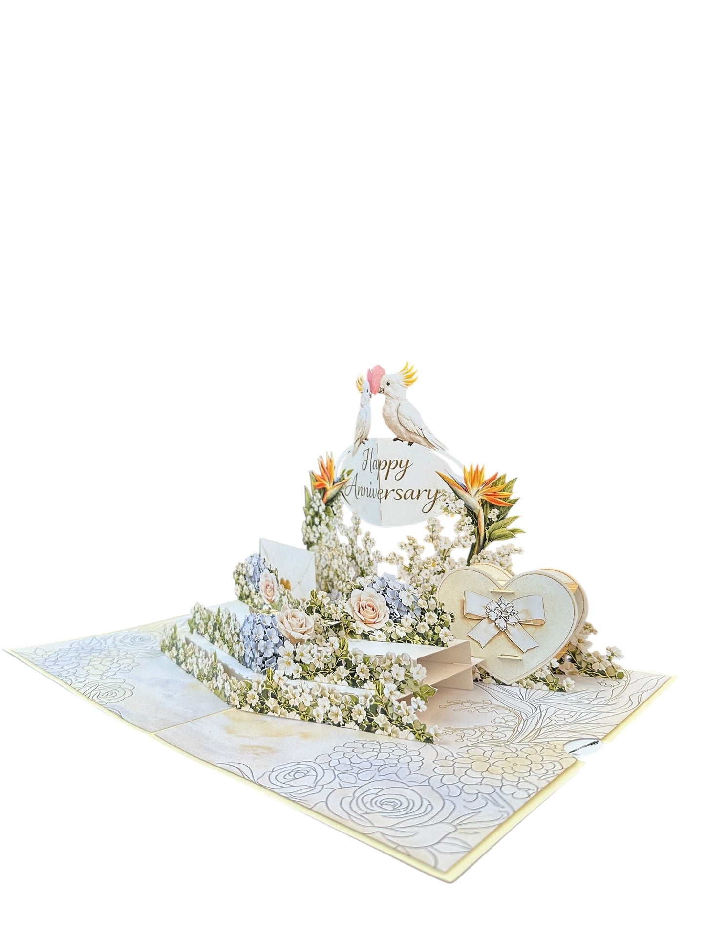Wedding Anniversary with numbers  Pop Up Card