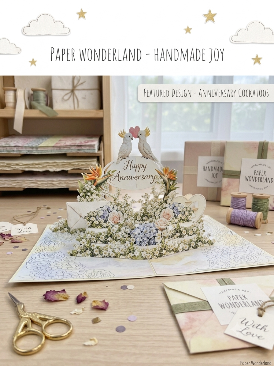 Wedding Anniversary with numbers  Pop Up Card