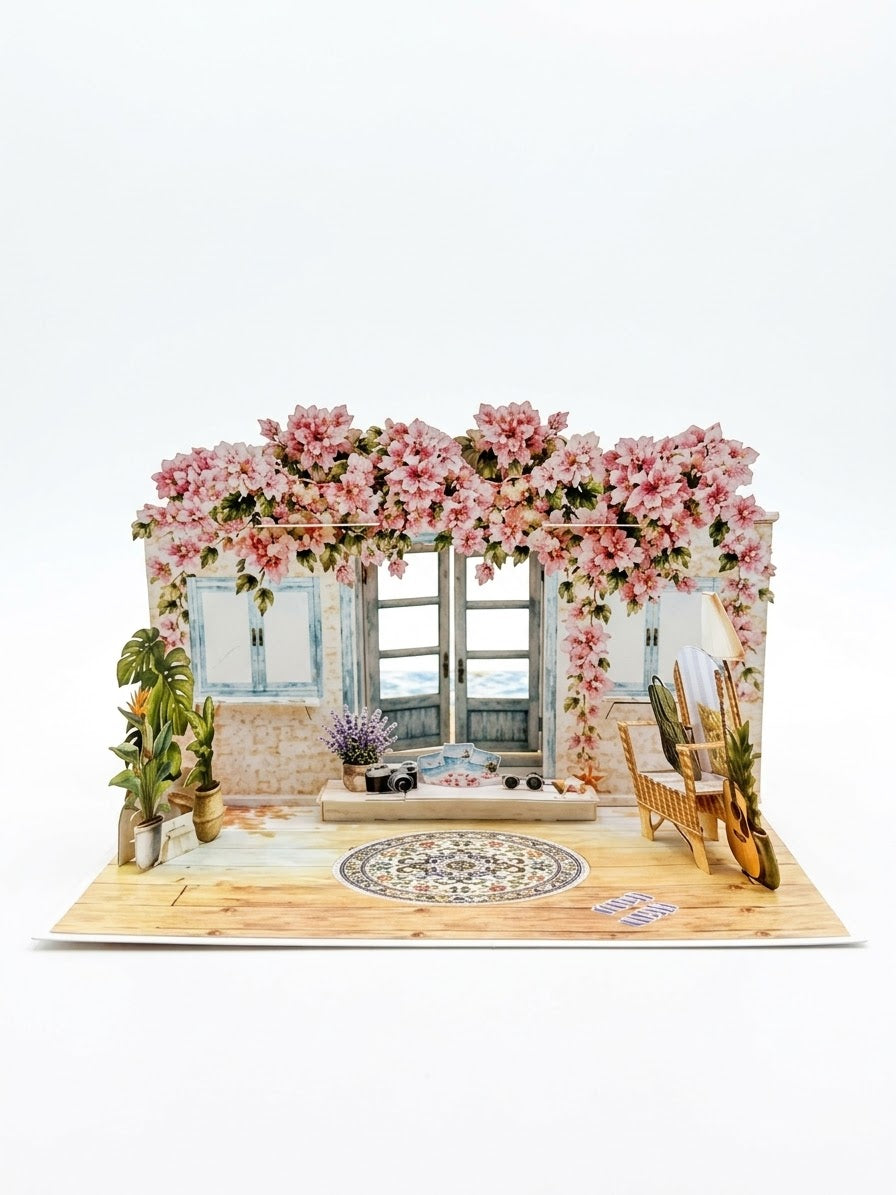 Beach Pop Up Card