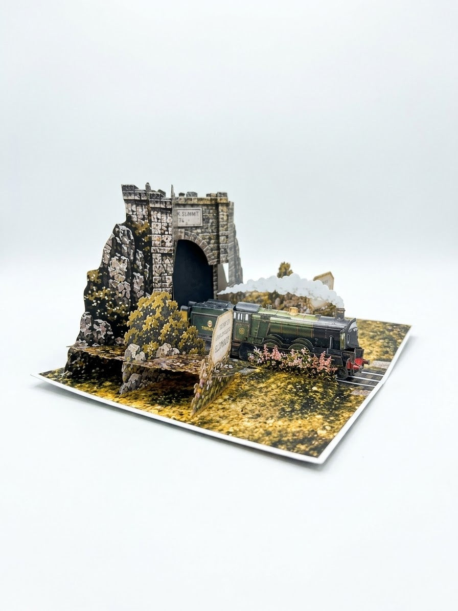 Train Pop Up Card