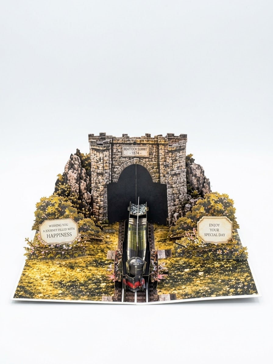 Train Pop Up Card