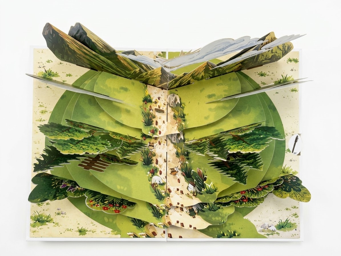 Mountain Pop Up Card