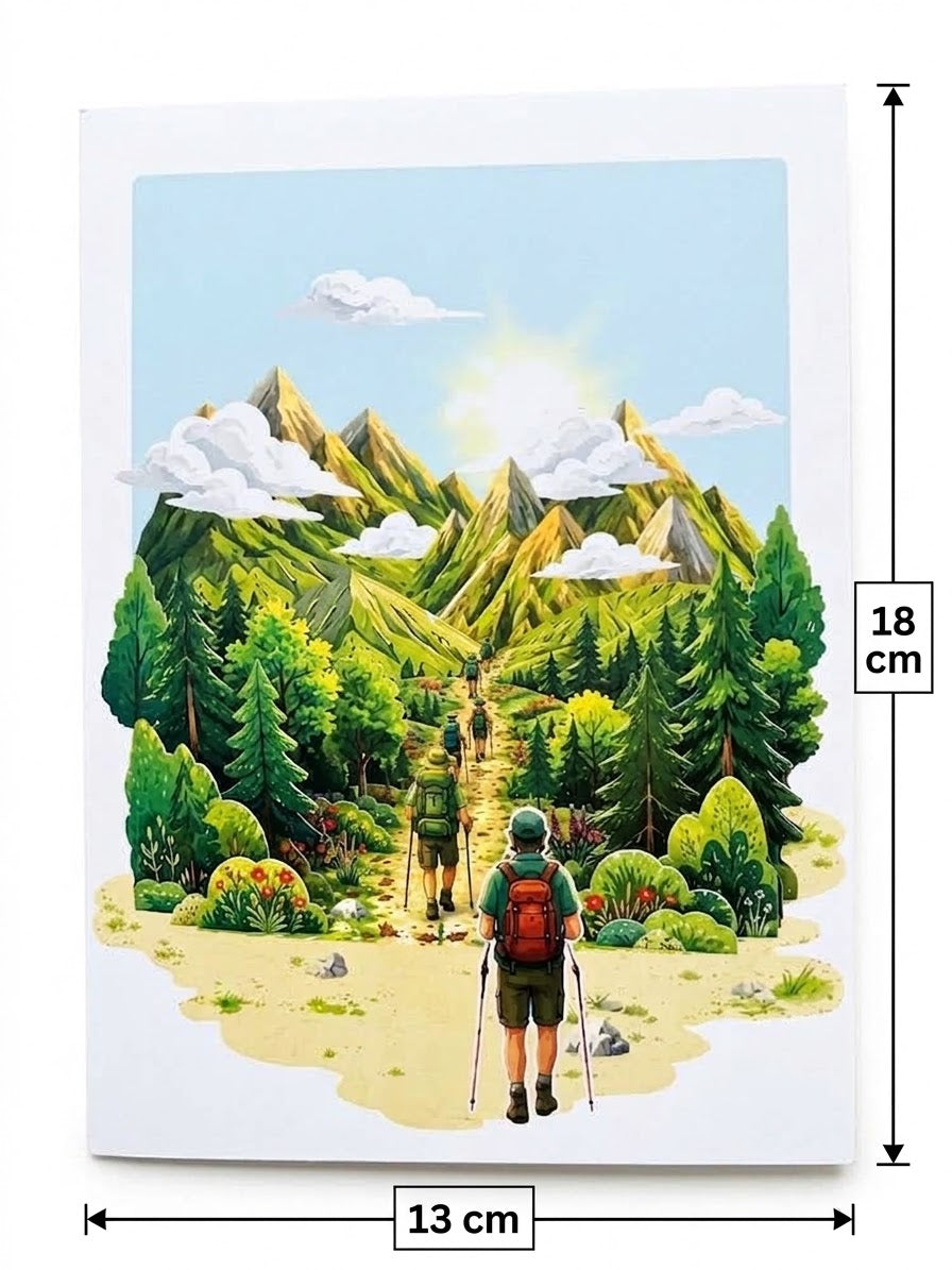 Mountain Pop Up Card
