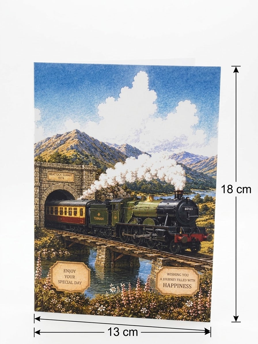 Train Pop Up Card