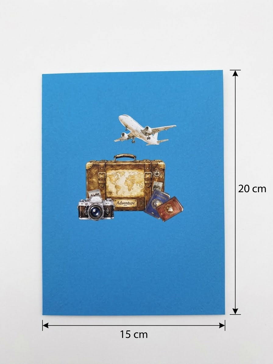 Travel adventure  Pop Up Card