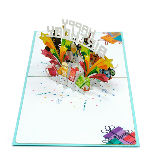 Happy Birthday -2 Pop Up Cards