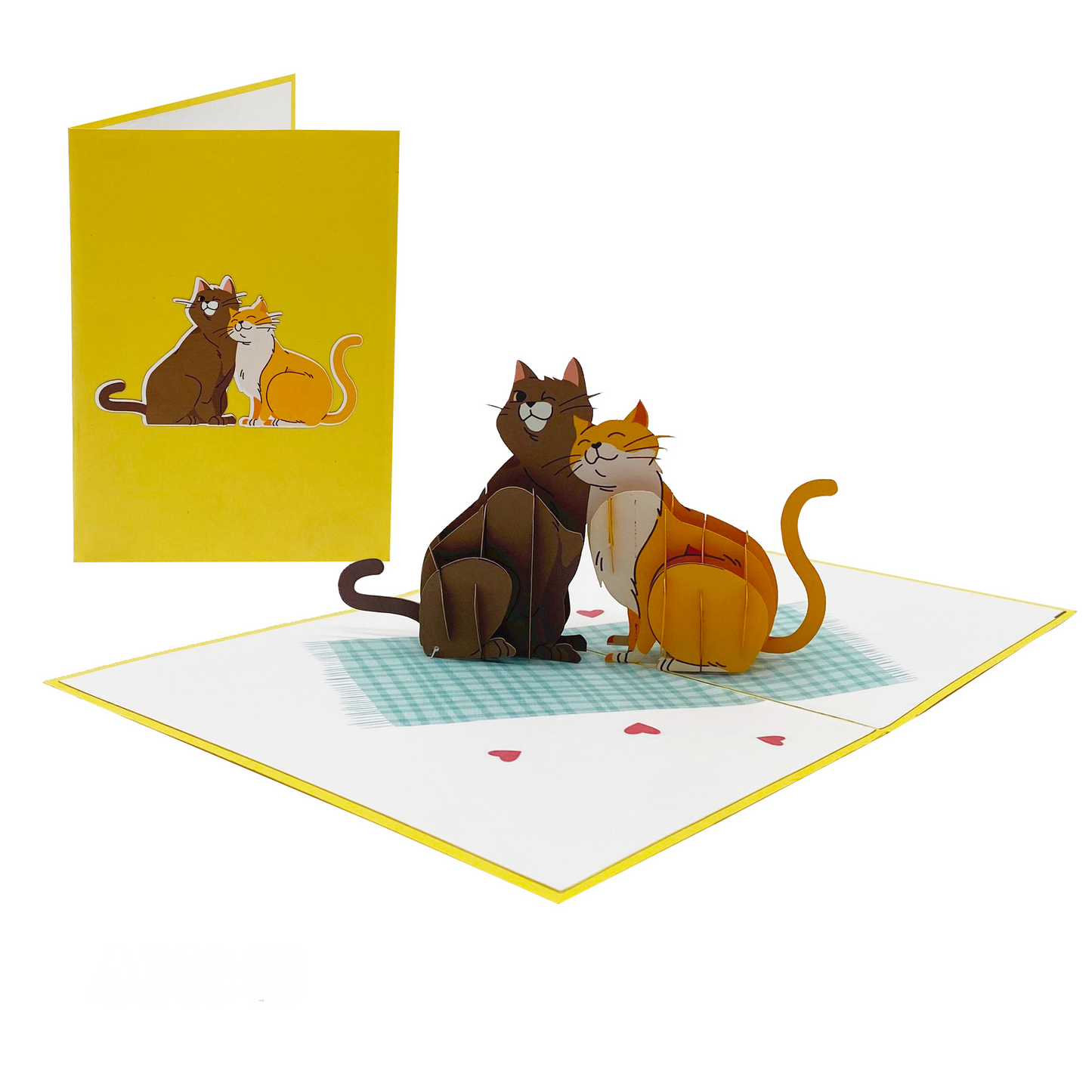 Love Cats Pop Up Card