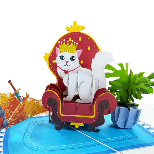 Cat Pop Up Card