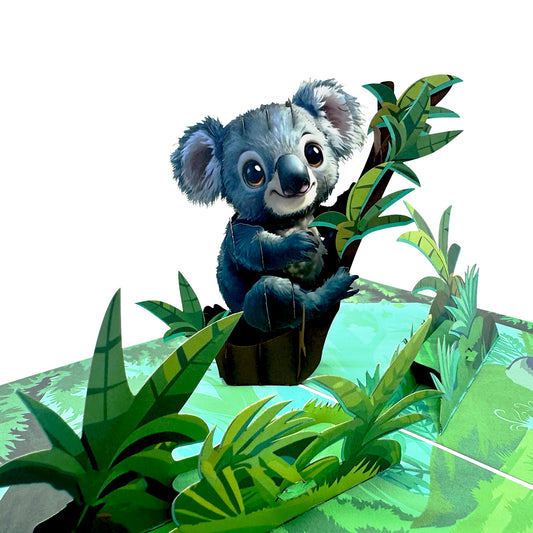 Koala Pop-Up Card