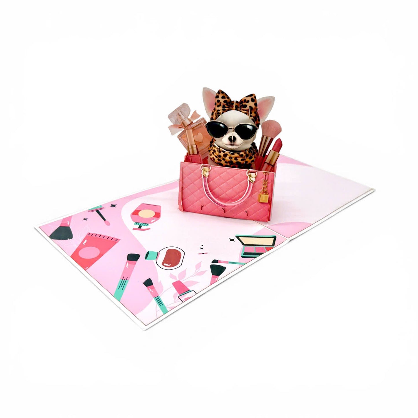Fashion Dog Pop Up Card