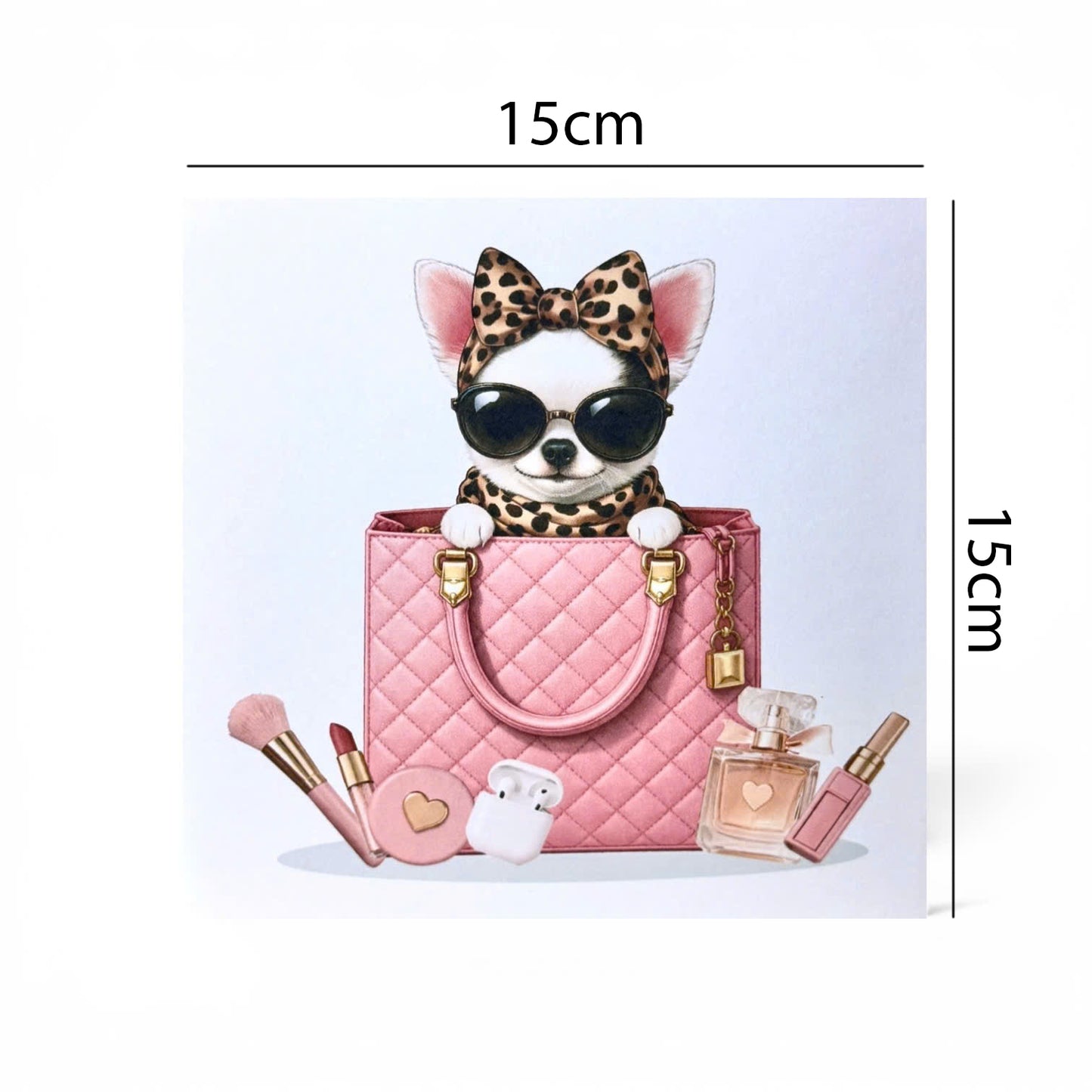 Fashion Dog Pop Up Card