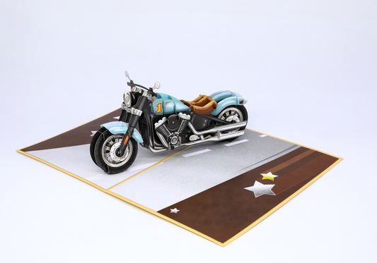 Motocycle  Pop Up Cards