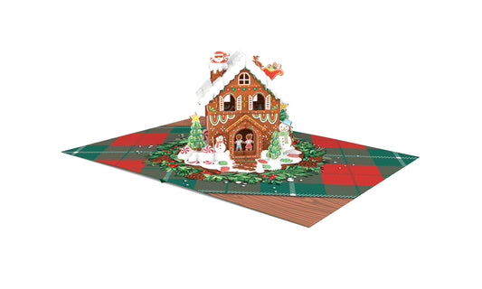Gingerbread House  Pop Up Cards