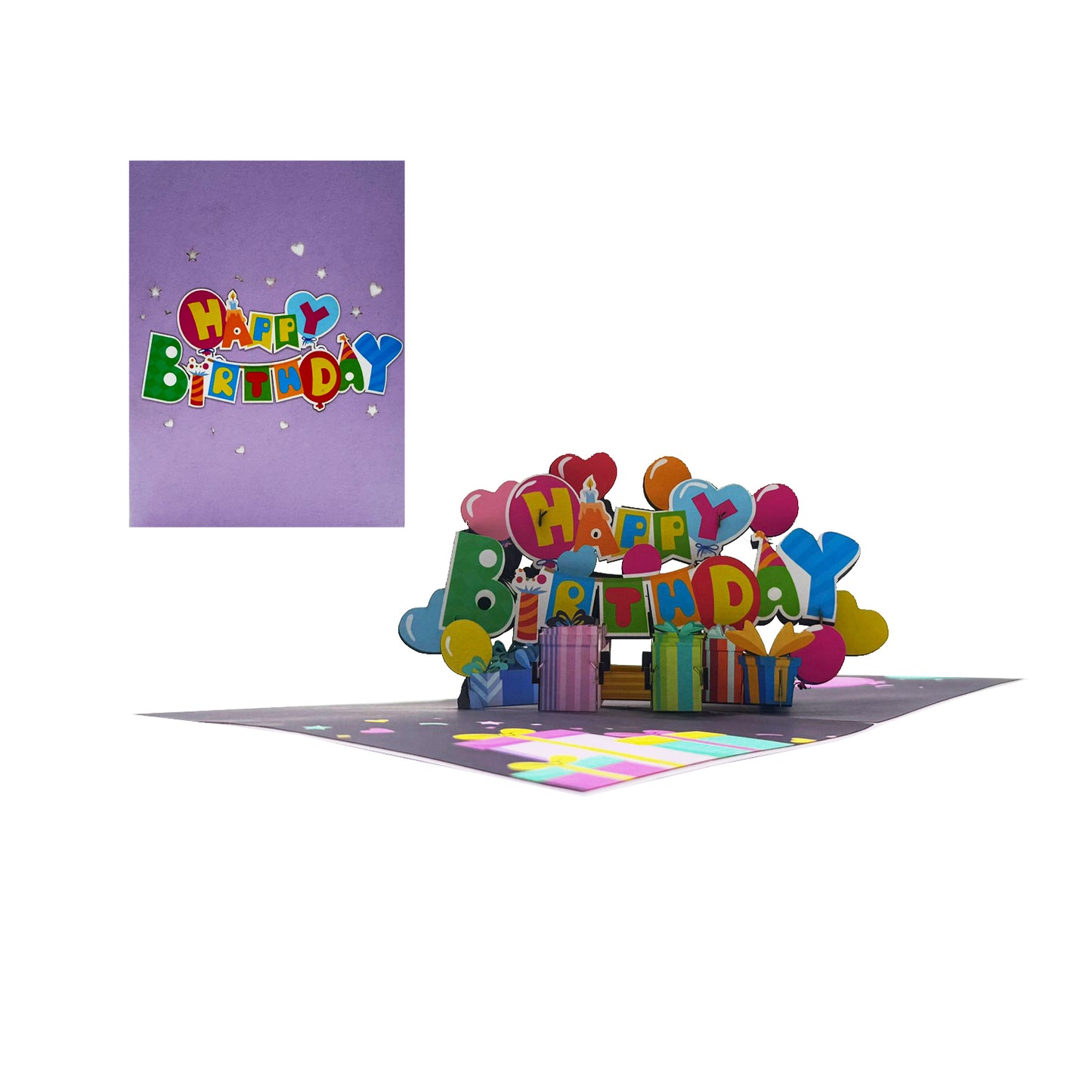 Happy Birthday 3D Pop Up Card