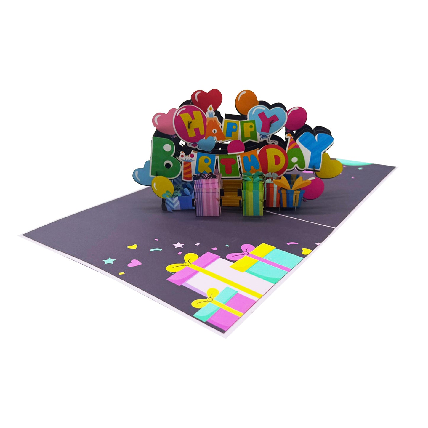 Happy Birthday 3D Pop Up Card