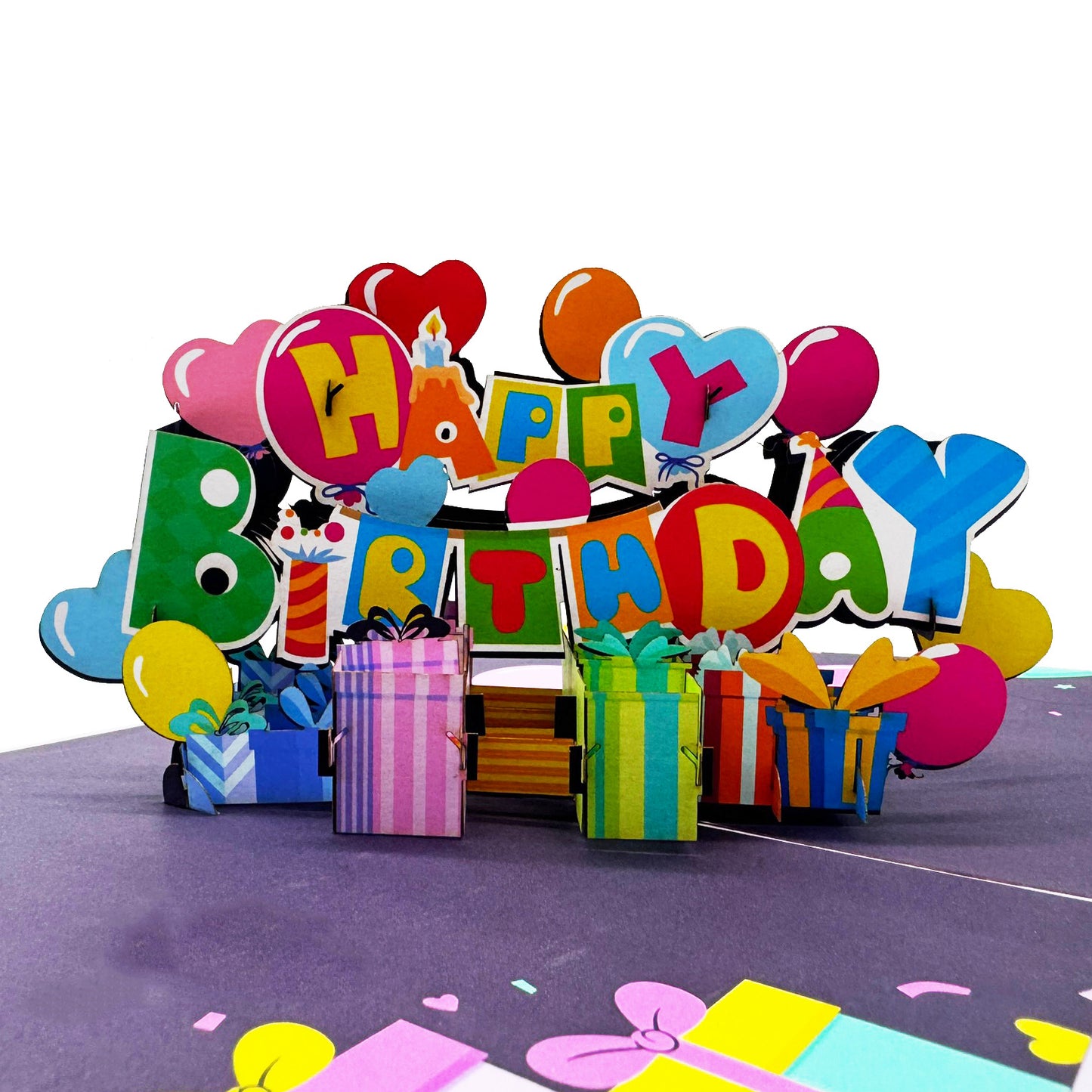 Happy Birthday 3D Pop Up Card