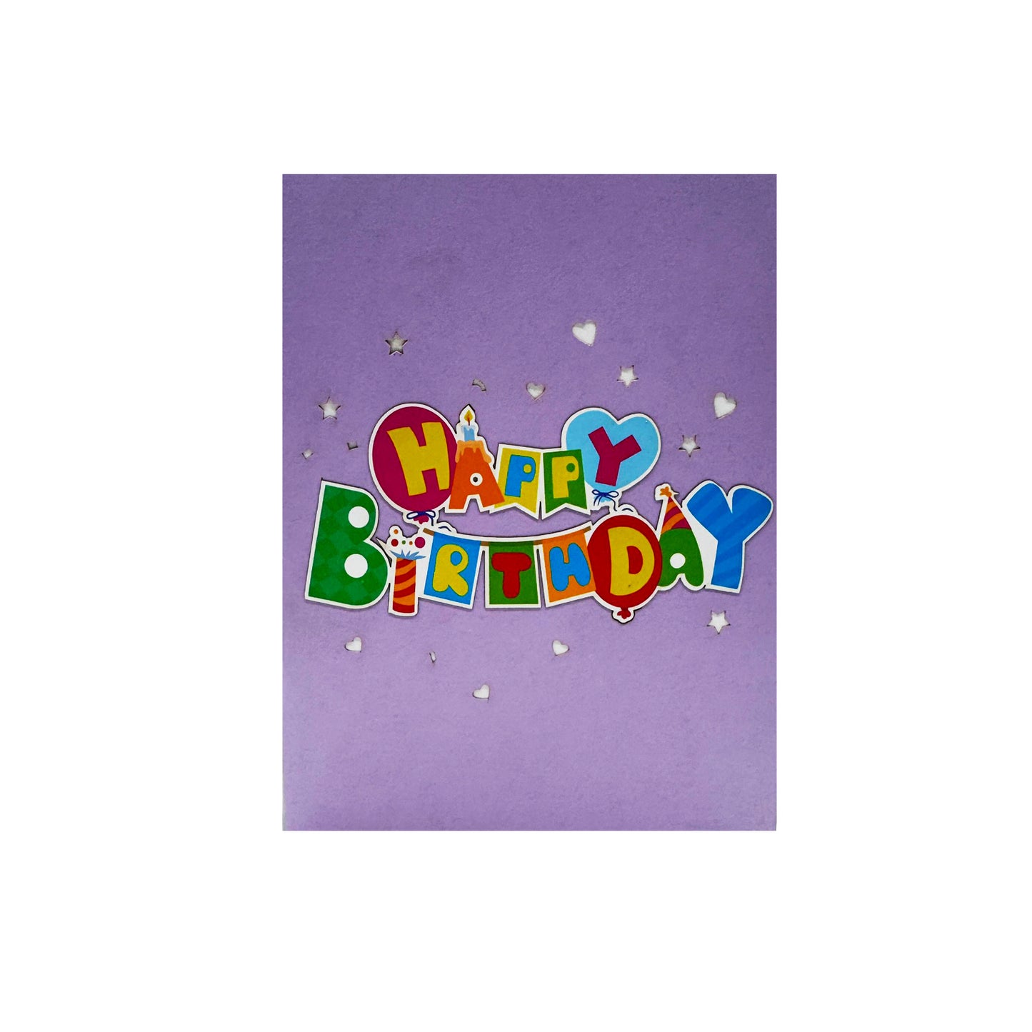 Happy Birthday 3D Pop Up Card