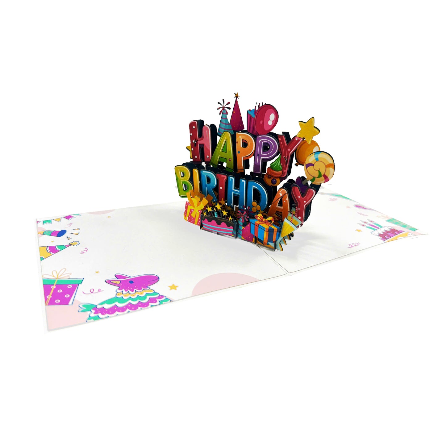 Birthday 3D Pop Up Greeting Card
