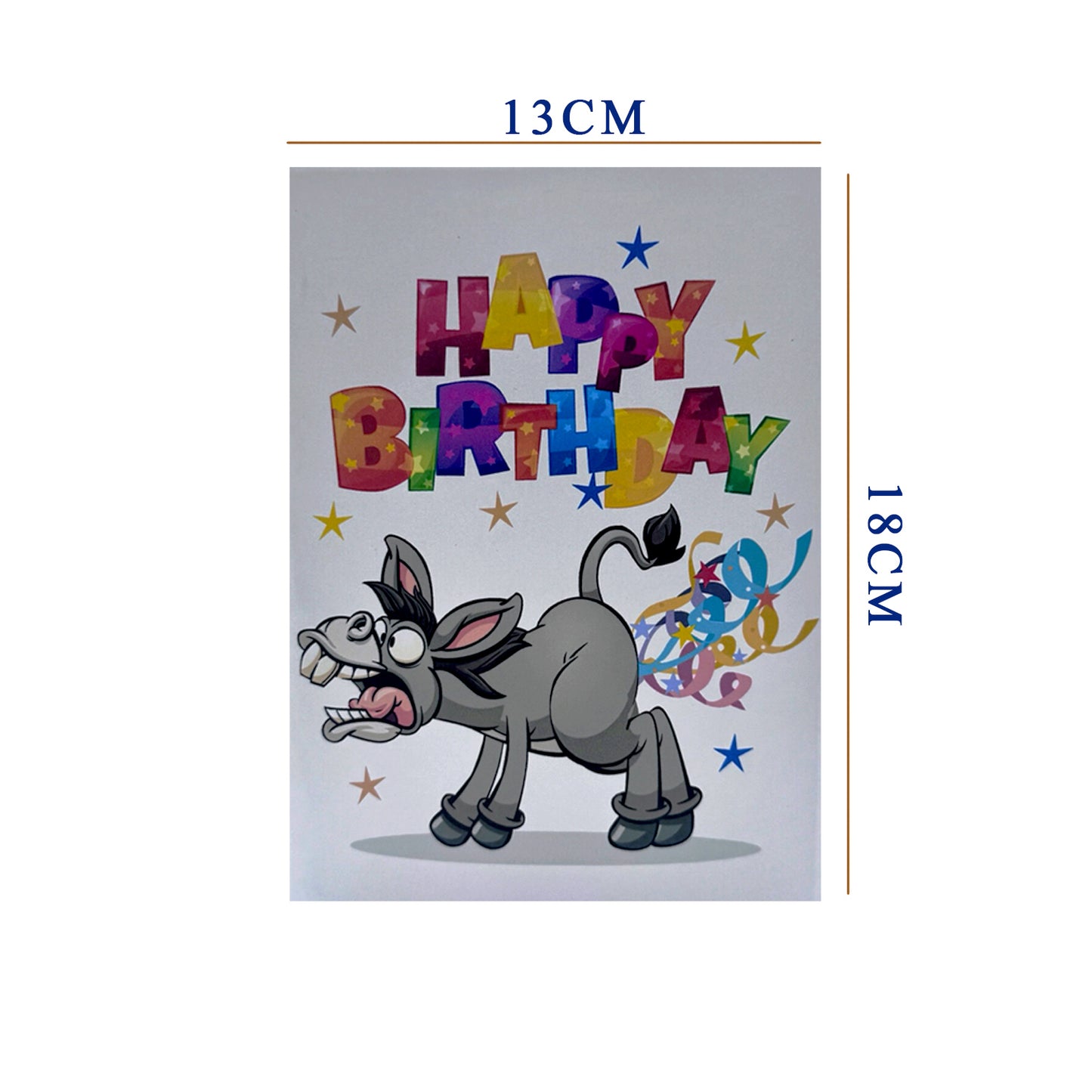 Donkey Birthday Pop-Up Card