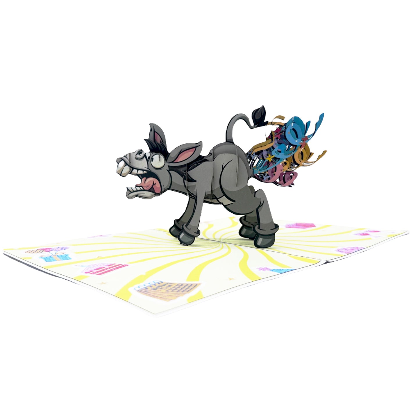 Donkey Birthday Pop-Up Card