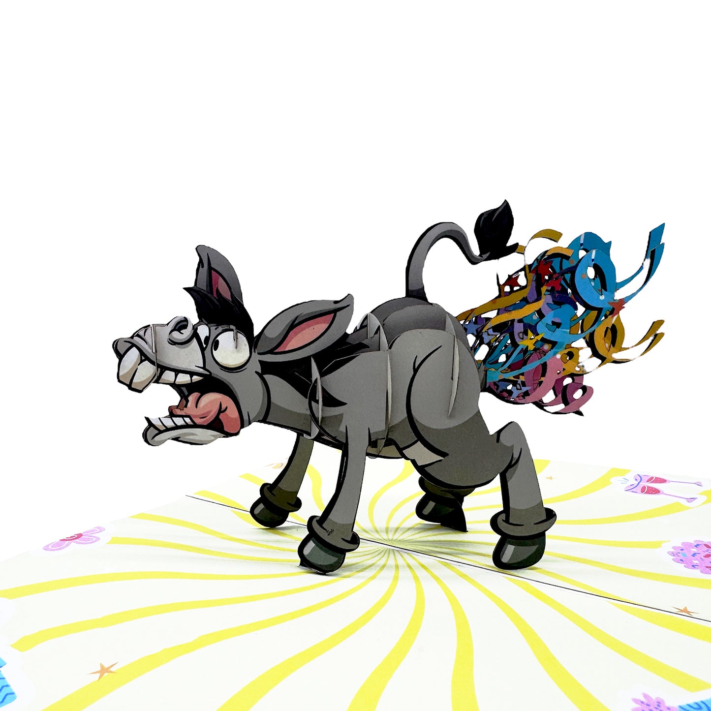 Donkey Birthday Pop-Up Card