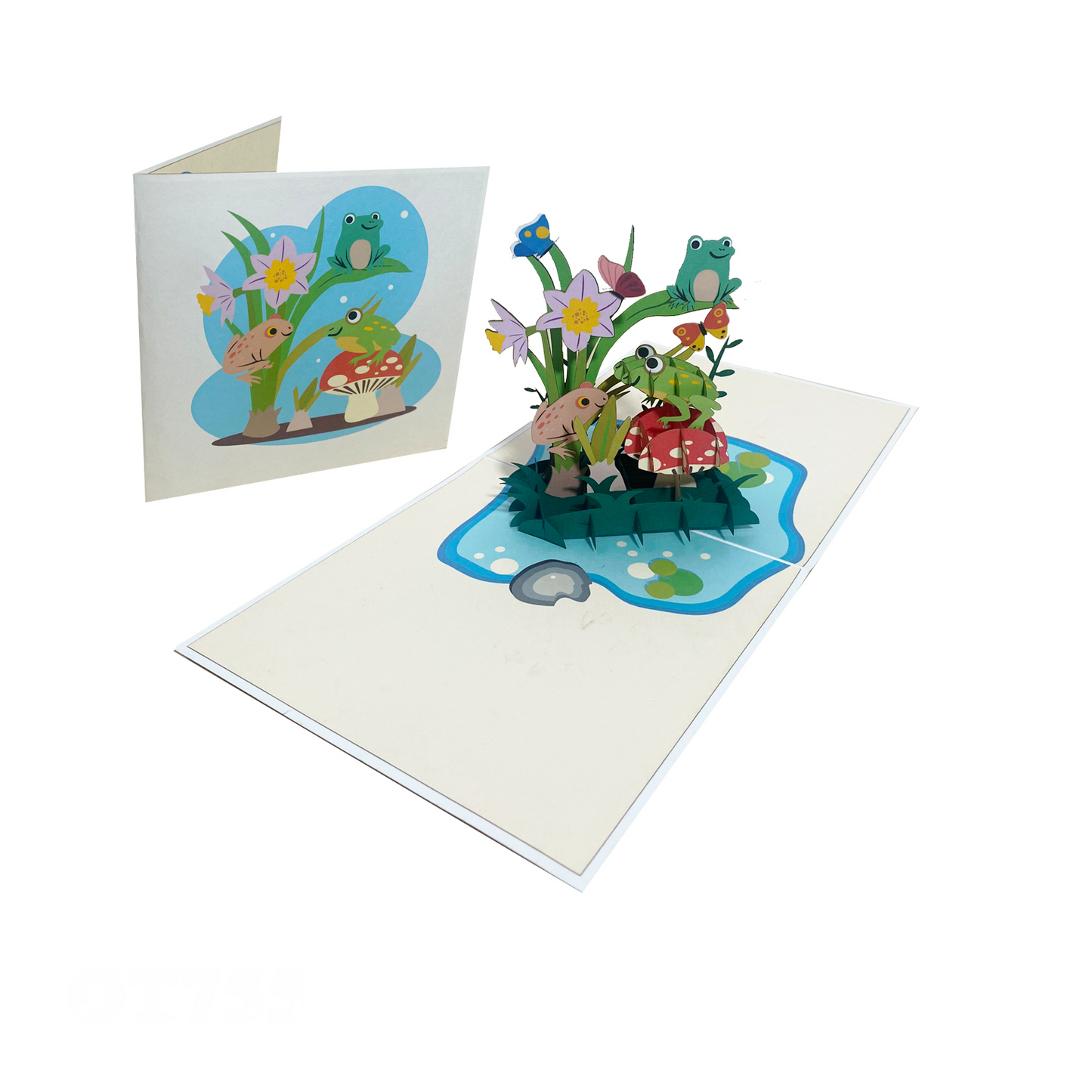 Frogs Pop Up Cards