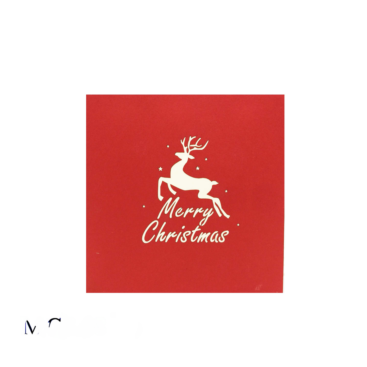 Noel Reindeer Pop Up Card