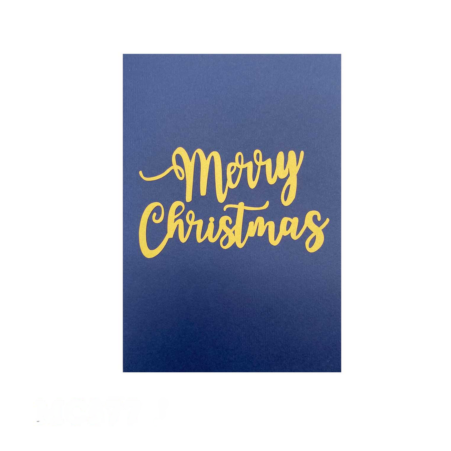 Merry Christmas Pop Up Card