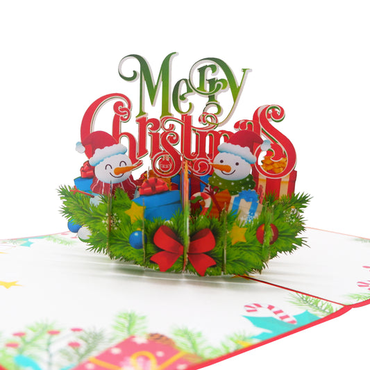 Merry Christmas Pop Up Cards