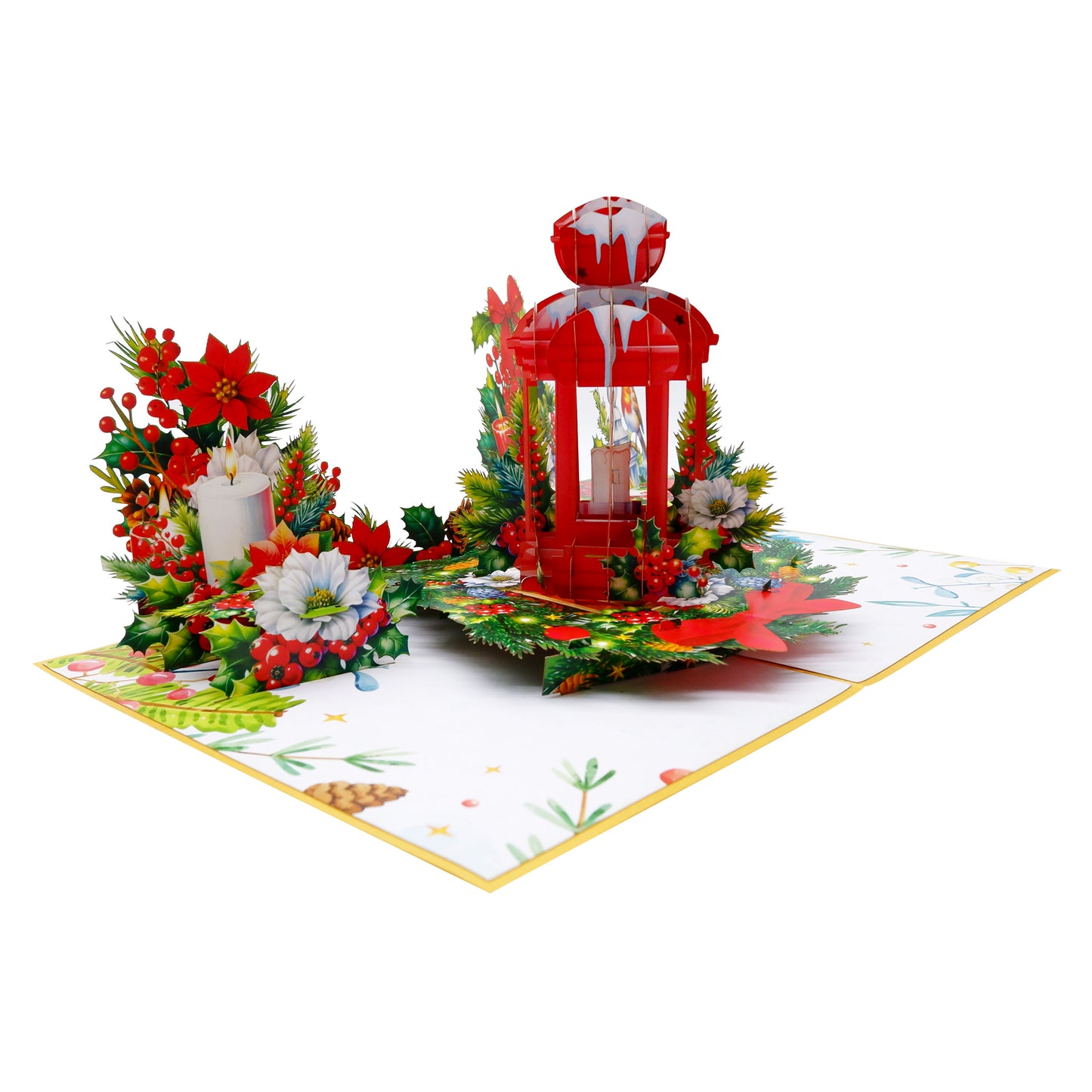 Lantern Christmas Pop-Up Card
